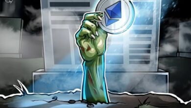 حوت إيثريوم راهن على انهيار أكتوبر 2025 يفتح مركز بيع بقيمة 19.7 مليون دولار