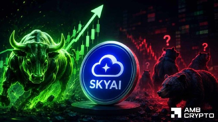 ارتفاع SKYAI بنسبة 26% يبدو قوياً – حتى تتفقد هذه البيانات
