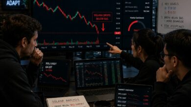 سولانا ينخفض دون 65 دولارًا مع استمرار ضعف الطلب والإشارات الهبوطية