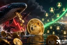 **دوجكوين يرتد من 0.09 دولار – هل الحيتان تتسبب في انهيار أعمق؟**