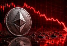إيثيريوم تواجه خطر تصفية كبير مع بروز 1500 دولار كهدف هبوطي رئيسي