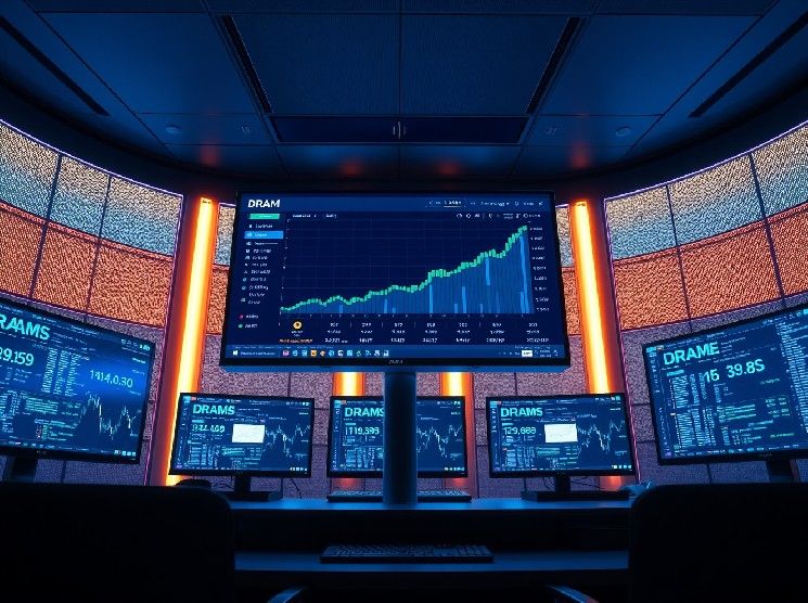 جوبيتر يدعم مؤشر "درام" للذاكرة، لربط التمويل اللامركزي بأسواق أشباه الموصلات