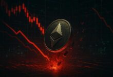 عنوان إيثريوم اليوم: فجوة 830 دولارًا عن المتوسط المتحرك لمئة يوم تنذر بمشكلة عميقة