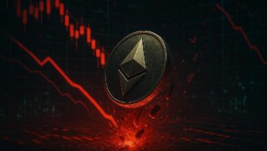 عنوان إيثريوم اليوم: فجوة 830 دولارًا عن المتوسط المتحرك لمئة يوم تنذر بمشكلة عميقة