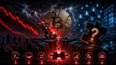 لماذا انهارت البيتكوين؟ بيانات السلسلة تشير إلى مكون مفقود