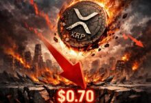 "XRP إلى 0.70 دولار؟ حالة تَهُيئ لانهيار إضافي بنسبة 40%"