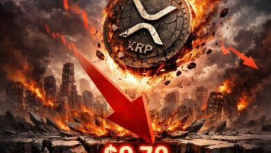 "XRP إلى 0.70 دولار؟ حالة تَهُيئ لانهيار إضافي بنسبة 40%"