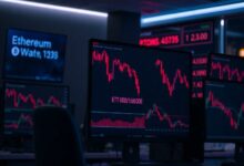 مع تفاقم موجة البيع في العملات الرقمية، إيثريوم يخرج من قائمة أفضل 100 أصل عالمي