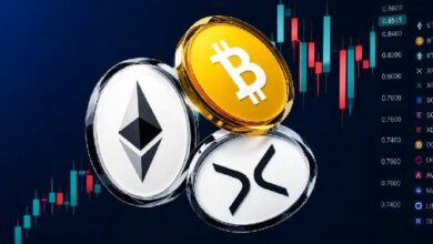 لماذا تنهار العملات الرقمية اليوم؟ BTC وETH وXRP تهبط بنسبة 5%