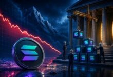 **SOL لا يزال أقل بنسبة 70% من أعلى مستوياته التاريخية بينما تبني المؤسسات بصمت على سولانا**