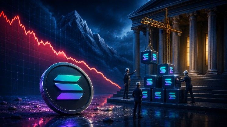 **SOL لا يزال أقل بنسبة 70% من أعلى مستوياته التاريخية بينما تبني المؤسسات بصمت على سولانا**