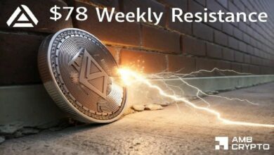توقعات سعر AAVE – هل سيهبط إلى 50 دولارًا بعد الرفض عند مستوى 78 دولارًا؟