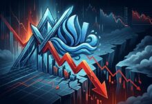 SUI يظل في اتجاه هابط بعد رفض المقاومة مع توقع المزيد من الانخفاضات