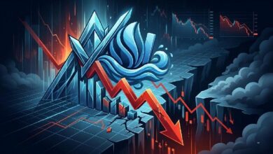 SUI يظل في اتجاه هابط بعد رفض المقاومة مع توقع المزيد من الانخفاضات
