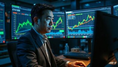 حوت العملات الرقمية جيفري هوانغ يفتح مركز شراء بقيمة 5.9 ملايين دولار على إيثيريوم بعد خسائره الأخيرة