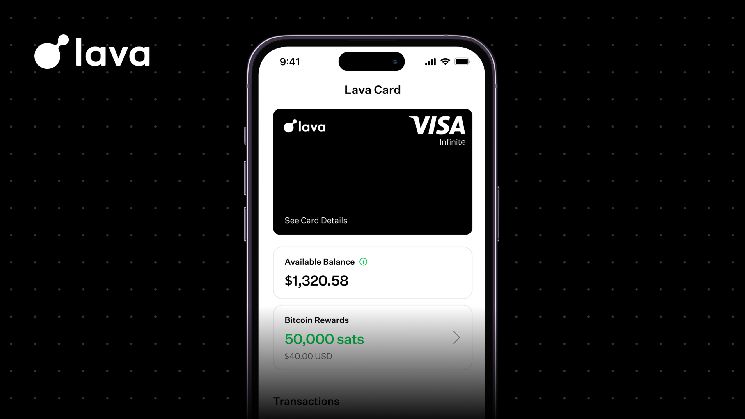 بطاقة لافا تُطلق فيزا ائتمانية آمنة تكافئ بمكافآت بيتكوين عن كل عملية شراء