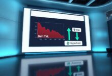 انكماش TVL في DeFi بنسبة 39% منذ بداية العام؛ ترون وهايبرليكويد فقط تخالفان الاتجاه