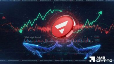 انخفاض AVAX إلى 6.17 دولار رغم سحب الحوت الضخم بقيمة 1.5 مليون دولار – تحليل انهيار أفالانش