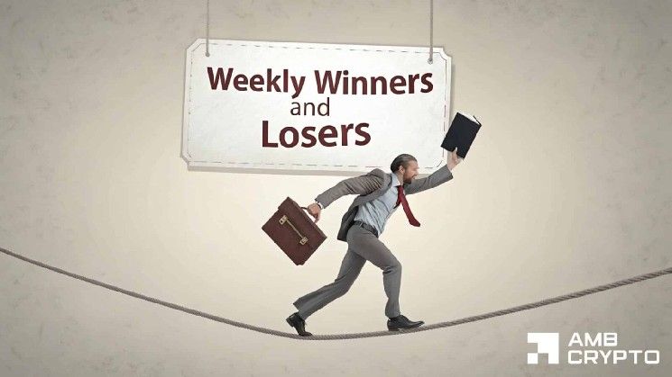 أسواق الكريبتو: أبرز الرابحين والخاسرين أسبوعيًا – XLM، DEXE، ZEC، BCH