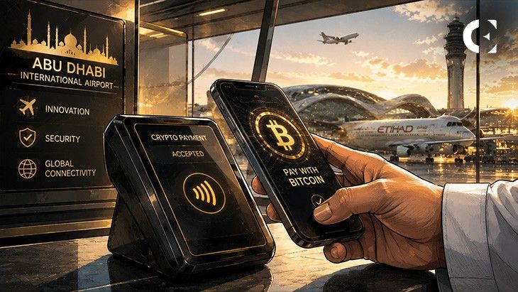 مطار أبوظبي يتجه نحو الدفع بالبيتكوين عبر تجربة محفظة رقمية جديدة