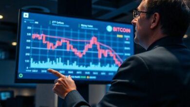 انزلاق البيتكوين: بيتفينكس يشير إلى تدفقات صناديق الاستثمار المتداولة الخارجة، تقليل الرافعة المالية، ومخاوف أسعار الفائدة