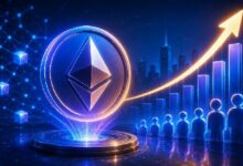 نشاط إيثريوم يسجل أعلى مستوى تاريخي مع تسارع نمو المستخدمين