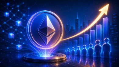 نشاط إيثريوم يسجل أعلى مستوى تاريخي مع تسارع نمو المستخدمين