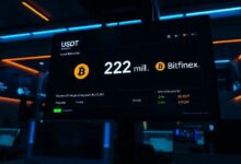 تنبيه الحيتان: تحويل 233 مليون دولار من عملة USDT من RenrenBit إلى Bitfinex في صفقة واحدة