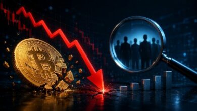 المحلل يرفض الاستراتيجية كسبب لانخفاض البيتكوين، ويشير إلى ضعف الطلب في السوق