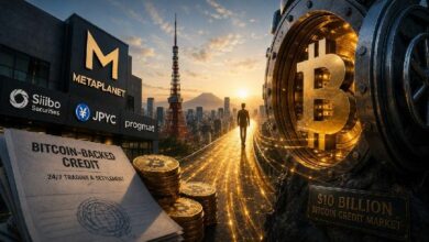 سوق الائتمان البالغ 10 مليارات دولار للبيتكوين يواصل النمو بعد أول انخفاض كبير