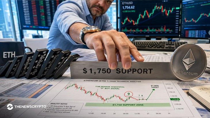 إيثريوم (ETH) يواجه اختبارًا حاسمًا عند 1,750 دولارًا: هل يتمكن المشترون من استمرار التعافي؟