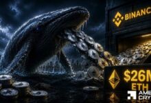 متداولو إيثريوم، راقبوا هذا عن كثب بعد تحرك حوت بـ26 مليون دولار لأن...