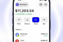 تطبيق Trust Wallet يدمج سلسلة Robinhood، ويقدم الأسهم المُرمّزة لـ 220 مليون مستخدم