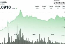 مستثمرو XRP يختبرون طريق العودة نحو 1.10 دولار مع قفزة العملة بنسبة 4%