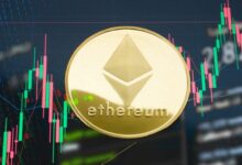 عنوان الترجمة: تعطل تعافي الإيثيريوم مع تراجع الطلب على السلسلة