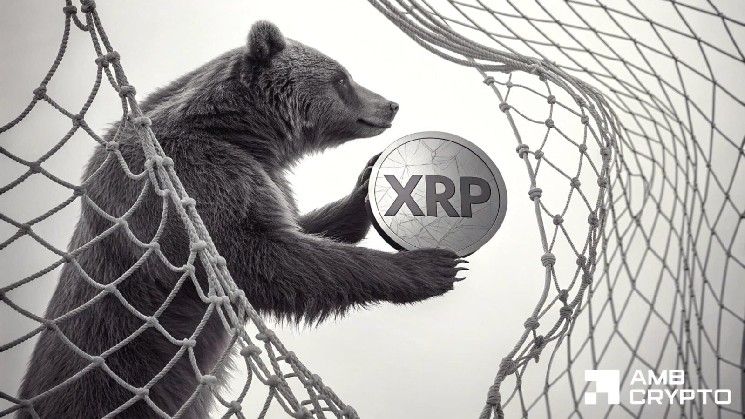 هل منطقة سعر 1 دولار لـ XRP فخ هبوطي؟ إليك ما تشير إليه البيانات