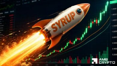 هل يواصل سيروب (SYRUP) من Maple Finance ارتفاعه مع وصول القيمة الإجمالية المقفلة إلى 2.2 مليار دولار؟ هذه المؤشرات تجيب...