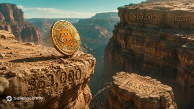 بيتكوين (BTC) يفقد هيكله الصاعد بعد كسر نموذج الإسفين الصاعد: هل سيدفع الدببة السعر للهبوط من 63 ألف دولار إلى 61 ألف دولار؟