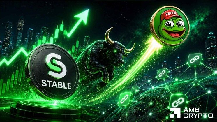**STABLE يرتفع بنسبة 16% مع إطلاق StableSwap الذي يحفز 167 ألف معاملة: هل 0.05 دولار في الأفق؟**