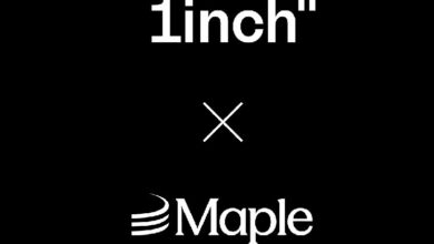 1inch يضيف دعمًا لرموز syrupUSDC و syrupUSDT من Maple
