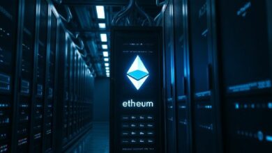 بحث جامعة كامبريدج: 31% من نشاط عُقد إيثريوم يتركز في الولايات المتحدة، مما يثير مخاوف المركزية