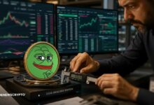 سعر PEPE في طور الانضغاط: إلى أين سينكسر من هنا؟