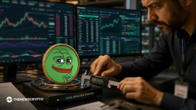 سعر PEPE في طور الانضغاط: إلى أين سينكسر من هنا؟
