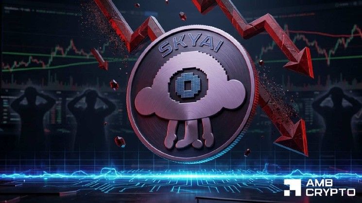 انخفاض SKYAI بنسبة 20% يحمل تحذيرًا واحدًا لا يمكن للمتداولين تجاهله