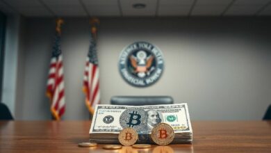 وزارة العدل الأمريكية تتحرك لمصادرة 25 مليون دولار من العملات الرقمية مرتبطة بشبكة احتيال دولية