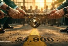إيثيريوم (ETH) في معركة حاسمة: هل يستعيد الثوار مستوى 1.9 ألف دولار أم يضرب الدببة من جديد؟