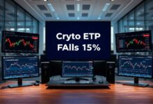 **أصول صناديق العملات الرقمية المتداولة تهبط 15% إلى 140 مليار دولار، مع بقاء حيازات البيتكوين قرب مستويات قياسية**