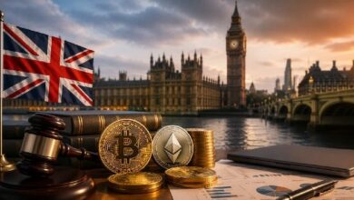 بريطانيا تؤجل ضريبة أرباح رأس المال على إقراض العملات المشفرة ومجمعات السيولة حتى 2027
