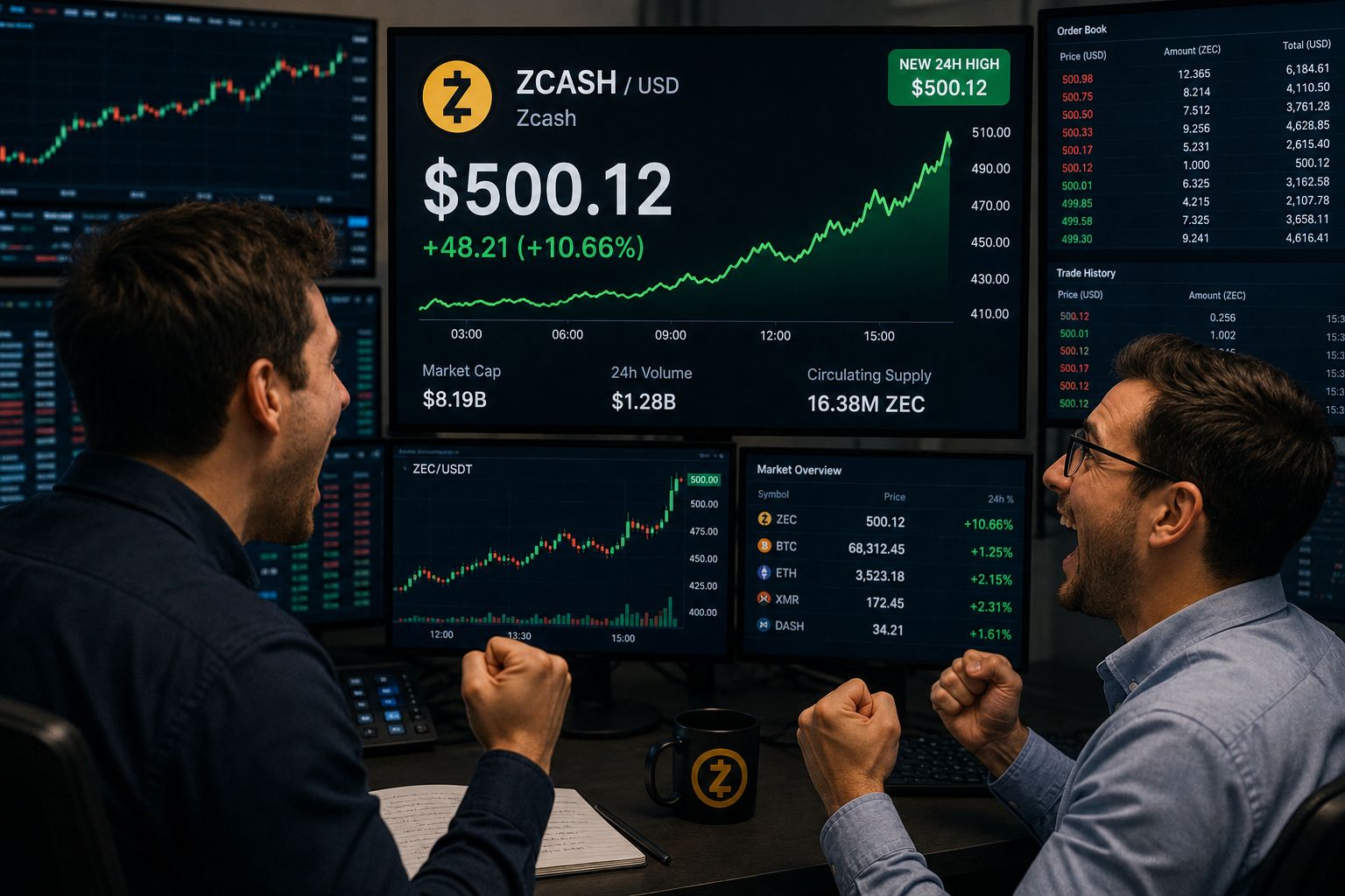 ارتفاع سعر Zcash بنسبة 7%: هل يمكن لترقية Ironwood أن تدفع ZEC فوق 520 دولارًا؟