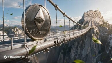 إيثريوم (ETH) يتمسك بخط الاتجاه الحاسم عند 1,850 دولارًا: هل 2.3 ألف دولار هي الهدف التالي؟